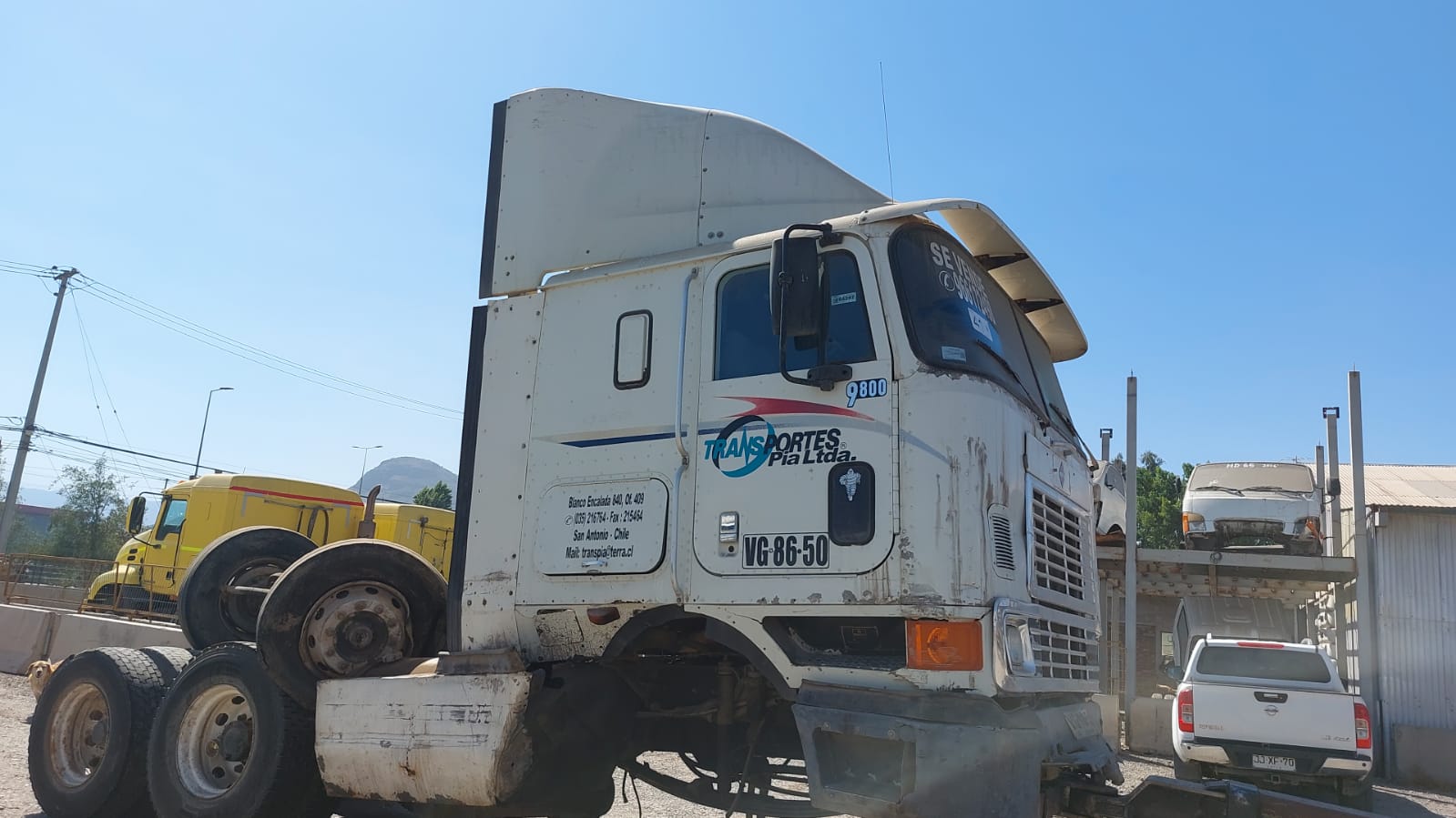 CREMALLERA DE DIRECCIóN International 9800 2003  USADA  EN DESARME